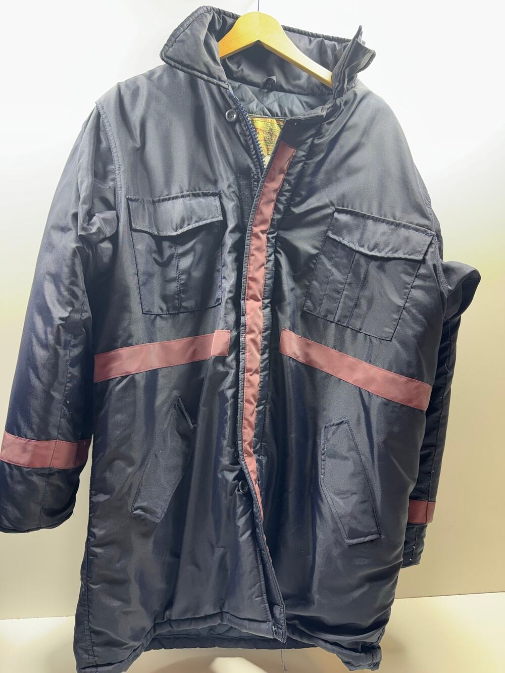 Vintage Evin Telescopic Sleeve Parka Coat RCAF Flight Crew Jacket Quilted Sz M